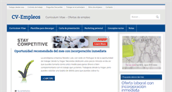 Desktop Screenshot of cv-empleos.com